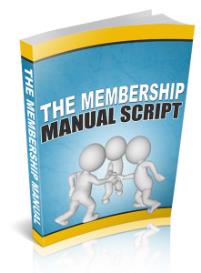 The Membership Manual Script eBook | eBooks
