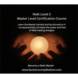Reiki Certification Class - Level 3 Master Class - Digital Download
