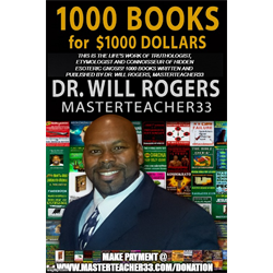1000 books written & published by dr. will rogers, masterteacher33 for $1000 dollars
