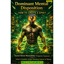 How To Create A Dominant Mental Disposition = How To Create A Spirit - Digital Download