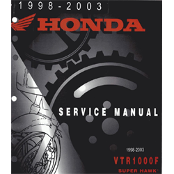 HONDA VTR1000 98-03 full service workshop manual - Digital Download