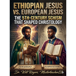 Ethiopian Jesus VS European Jesus  = DO YOU HAVE THE WRONG JESUS? - Digital Download