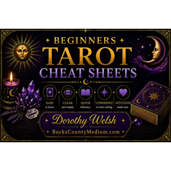 Free 3 Tarot Cheat Sheets - Digital Download