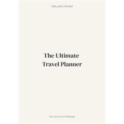 The Ultimate Travel Planner - Digital Download