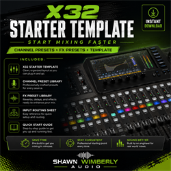 X32 Starter Template - Digital Download