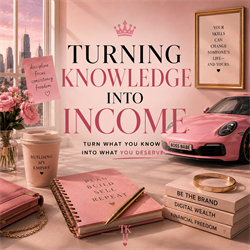 Turning Knowledge Into Income - Digital Download