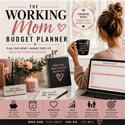 The Working Mom Method Budget & Life Planner - Digital Download