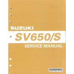 Suzuki-sv650 service manual - Digital Download