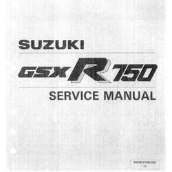 Suzuki 86-87 GSXR750 (G & H) Service Manual - Digital Download