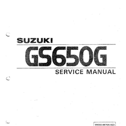 Suzuki GS650G full workshop manual - Digital Download