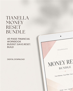 Tianelle Money Reset Bundle | Instant Download