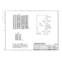 FANUC A16B-2201-0732 to 0739 I/O board A type from FANUC 20-FA, 20-TA, 21-MB, 21-TB, 210-MB, 210-TB (Schematic Circuit Diagram) - Digital Download