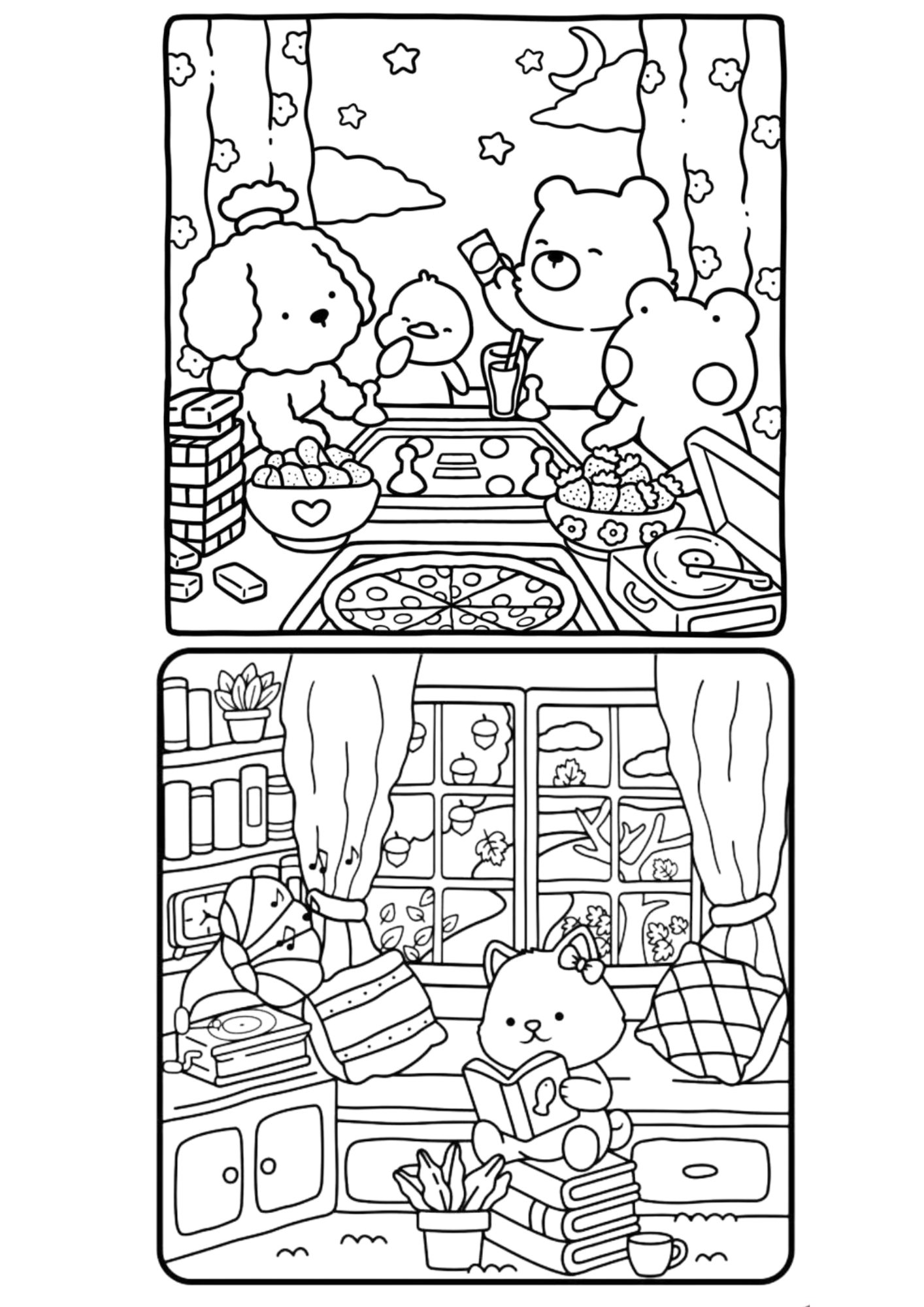 Printable Coloring Pages - Additional View 1