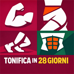 Tonifica in 28 Giorni Fitness Guide Download - Digital Download