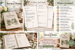 The Rooted Home: 30 Days of Faith, Home & Simple Living - Digital Download