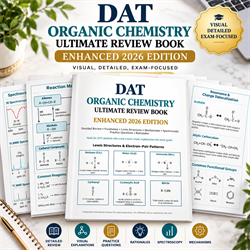 DAT Organic Chemistry Ultimate Review Book - Digital Download