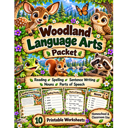 Woodland Friends Language Arts - Digital Download
