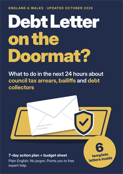 Debt Letter on the Doormat? UK Council Tax, Bailiff & Debt Collector Kit - Digital Download