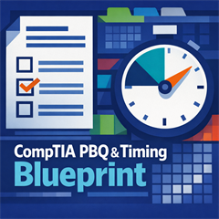CompTIA PBQ and Timing Blueprint - Digital Download