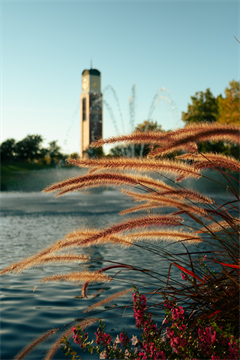 Zumberge Fountain at Grand Valley State University - Digital Download