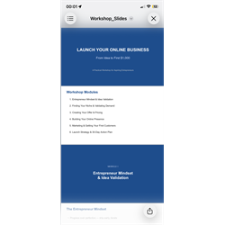 How to turn your dream in a Business worth Thousands - Digital Download