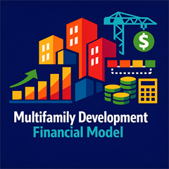 Multifamily Development Financial Model Template - Digital Download