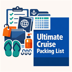Ultimate Cruise Packing List by Maria - Digital Download
