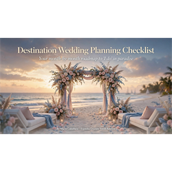 Destination Wedding planning checklist by Maria - Digital Download