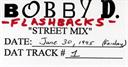 Flashback Mix (Aired June 30th, 1995) - Bobby D - Digital Download