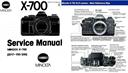 minolta x-700  service manual-instruction manual & quick start guide