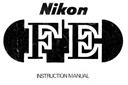 nikon fe instruction manual