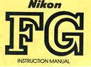 nikon fg instruction manual
