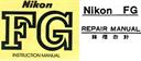 nikon fg repair manual & instruction manuals