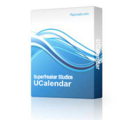 UCalendar - Digital Download