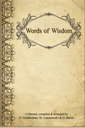 Words of Wisdom Full - Digital Download