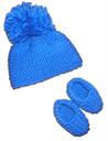 #02 chunky baby booties and hat pdf pattern from sweaterbabe.com