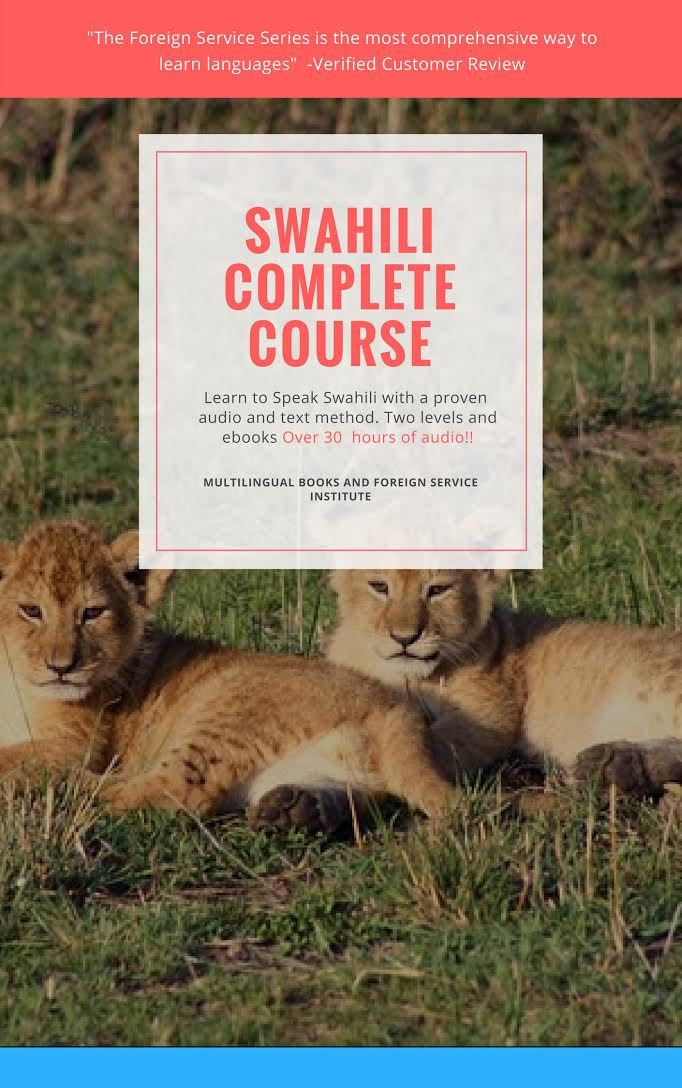 Learn Swahili Today Audio Books Languages