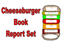 cheeseburger book report set