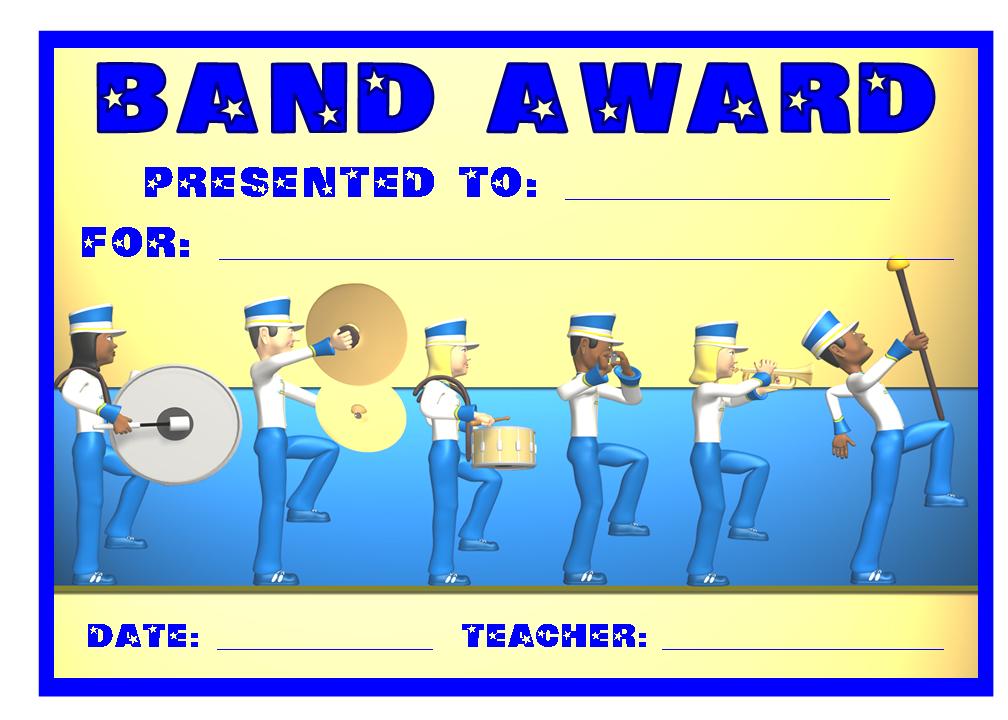 Band Award Other Files Documents and Forms