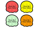 Ice Cream Scoops - Student Multiplication Incentive Charts - Digital Download