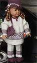 DollKnittingPattern 0037D KIRSTEN - Tunic/Dress, short pant, hat, shoes/socks and a little bag-(English) - Digital Download