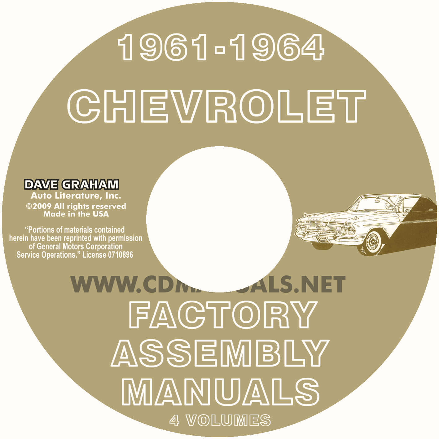 thumbnail image 2 of 1964 Chevrolet Factory Assembly Manual – Impala, Bel Air, Biscayne – Paper Reproduction 2 of 4