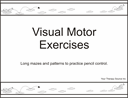 visual motor exercises