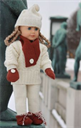 DollKnittingPattern 0040D KIRSTEN - Sweater, Hat, Ski Pants, Shoes, Gloves-(English) - Digital Download