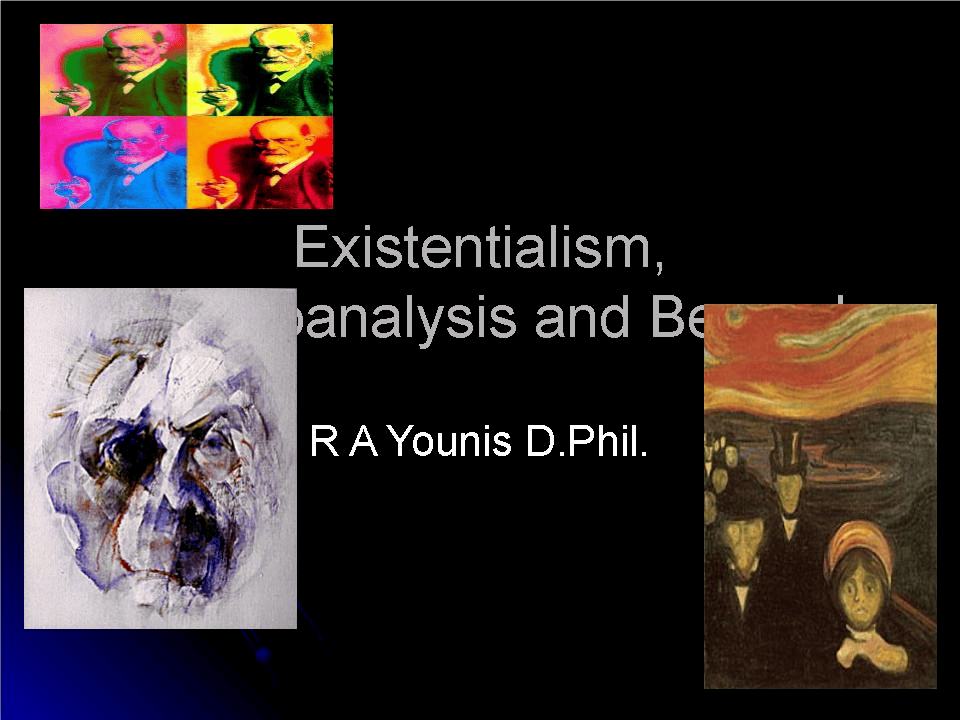 Existentialism, Psychoanalysis & Beyond - Digital Download