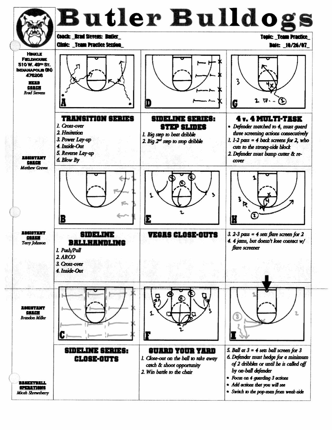 Brad Stevens eBook - Digital Download