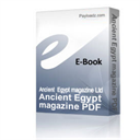 Ancient Egypt magazine PDF Vol 11 No 1 - Digital Download