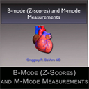 b-mode (z-scores) and m-mode measurements