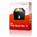 pub quiz no. 3