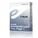 Somebody Like You, Page 1 - Digital Download